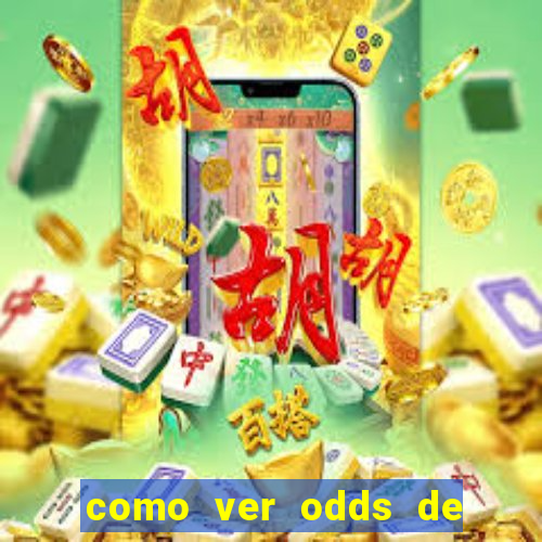 como ver odds de jogos passados